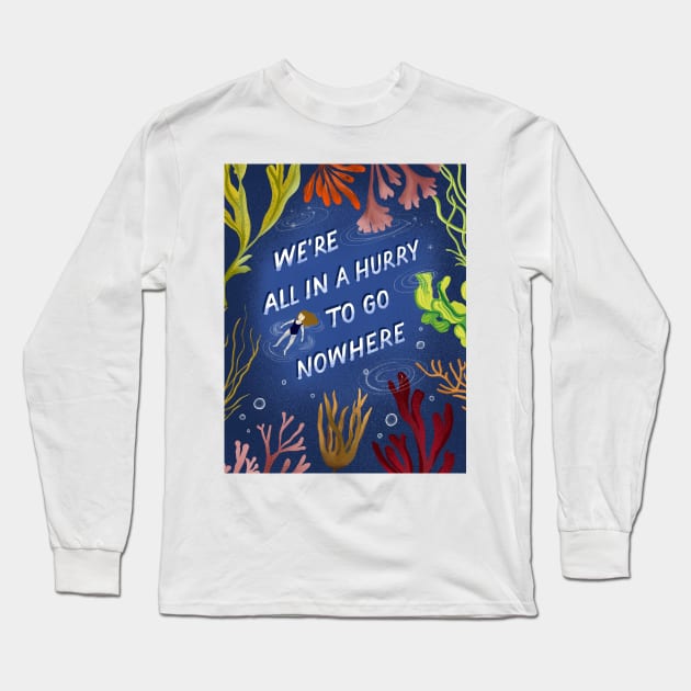 Nowhere Long Sleeve T-Shirt by Salty Siren Studios